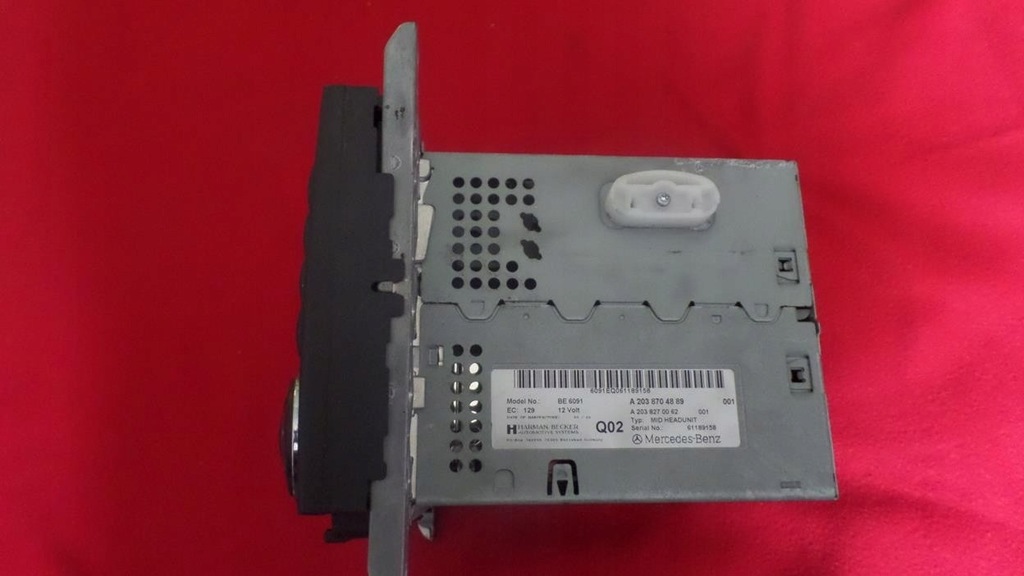 фото №4, Mercedes w203 радио cd navi a2038704889