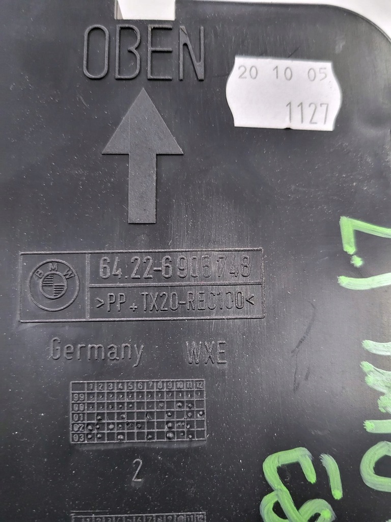 фото №6, Bmw 1 e87 решётка декомпрессионная воздухоотводчик задняя