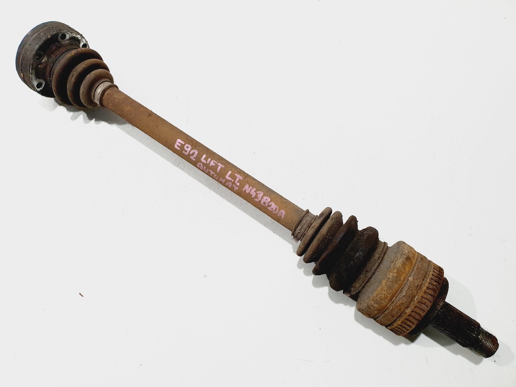 фото №1, Приводной вал левая задняя задняя bmw e92 n43b20a автоматическая коробка передач