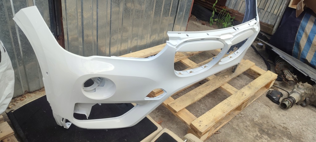 Бампер перед передний bmw x1 f48 15-7.19r x2 pdc przedlift a300 alpinweiss Доставка