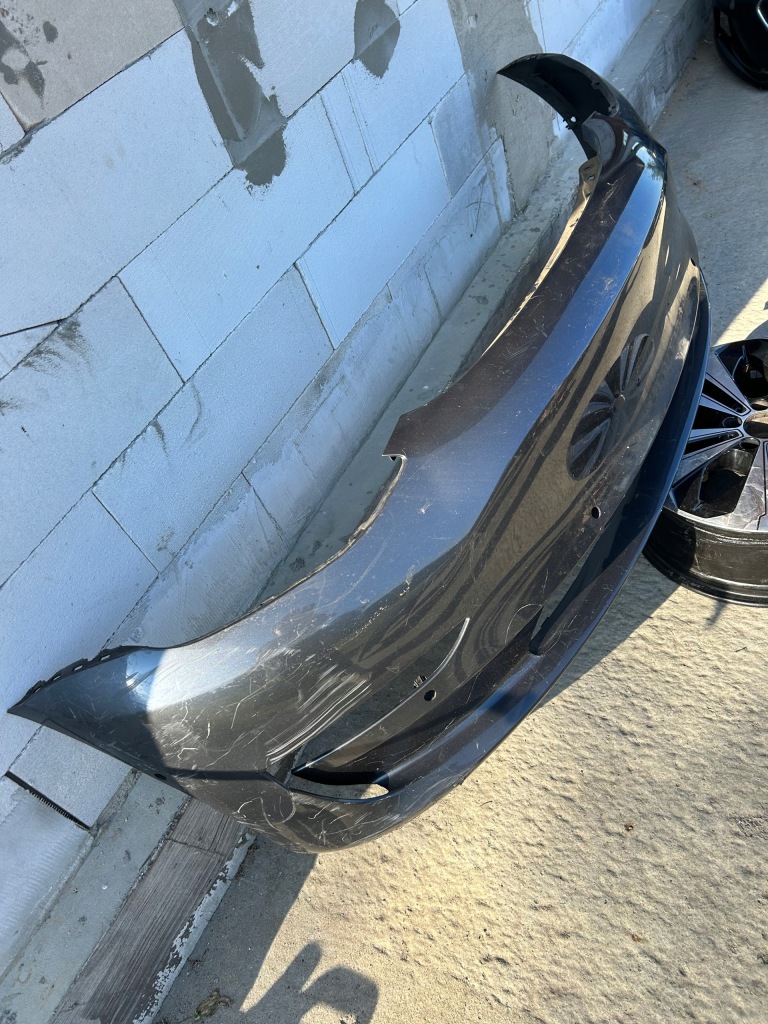 фото №3, Tesla model 3 iii бампер передній szary перед