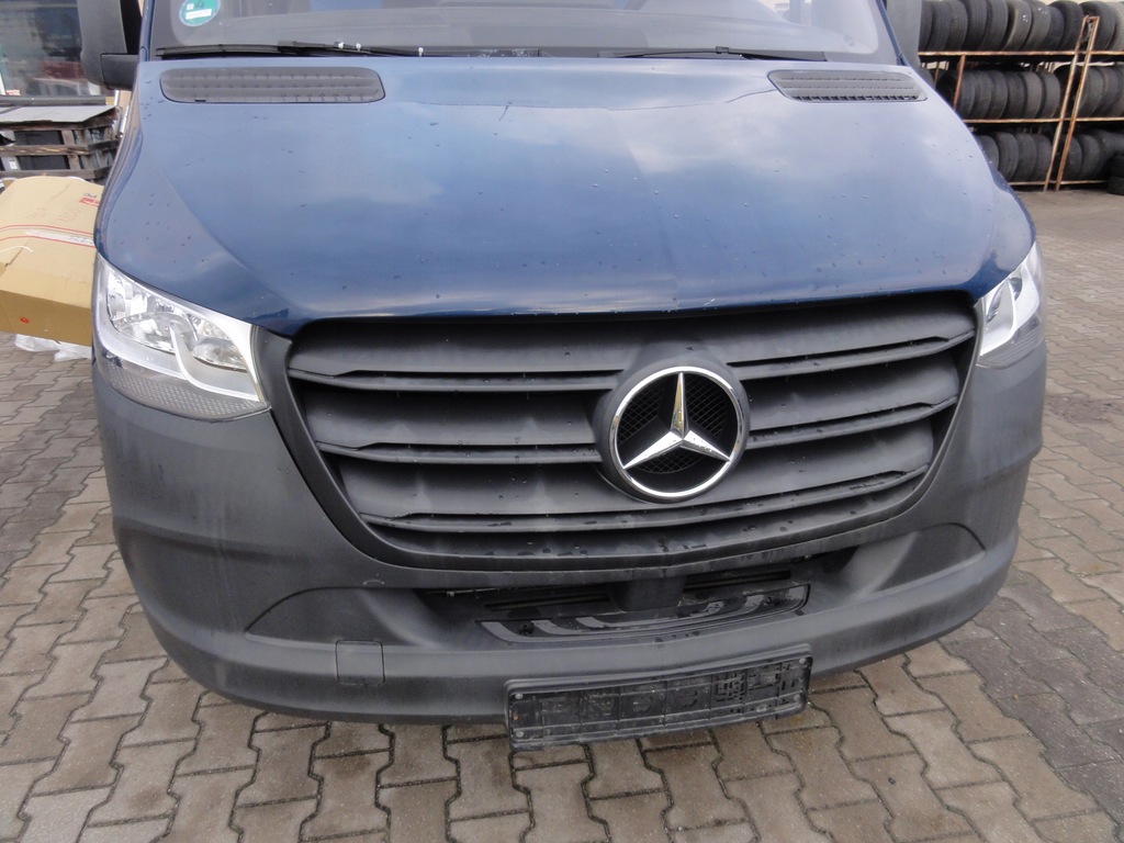 фото №8, Перед mercedes sprinter 907 910 капот лампы крылья бампер решётка радиатора комплект