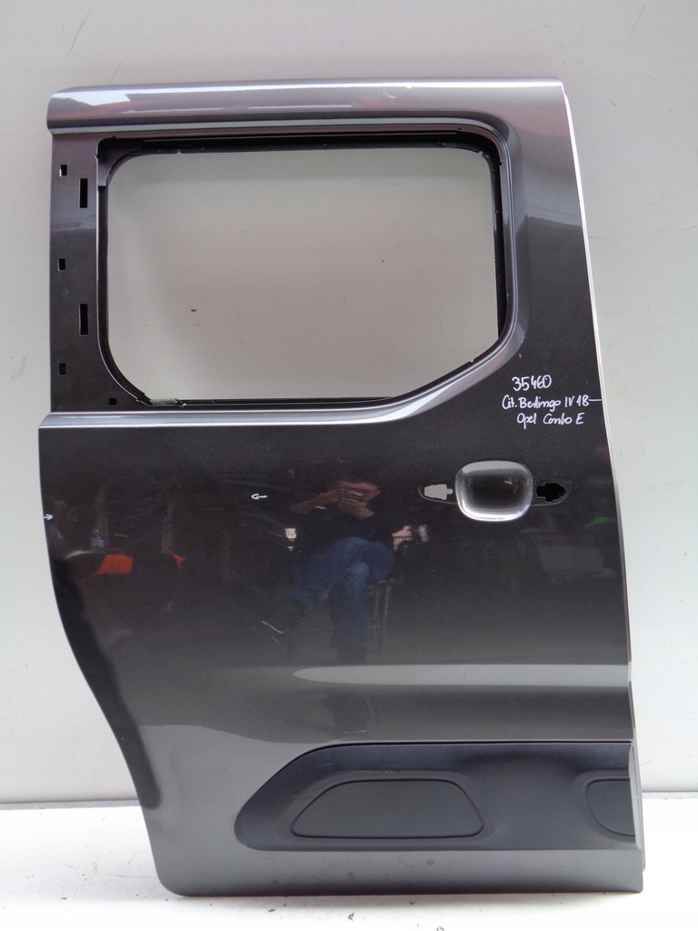 фото №1, Дверь правое сдвижные citroen berlingo iv combo e