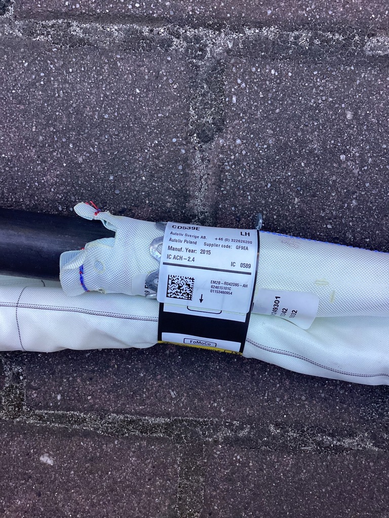 фото №6, Шторка безопасности левая подушка безопасности ford s-max mk2 2016r