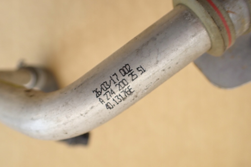 фото №6, Шланг труба пабтрубок  воды a2742002551 mercedes glc x253 2.0 cgi 274920