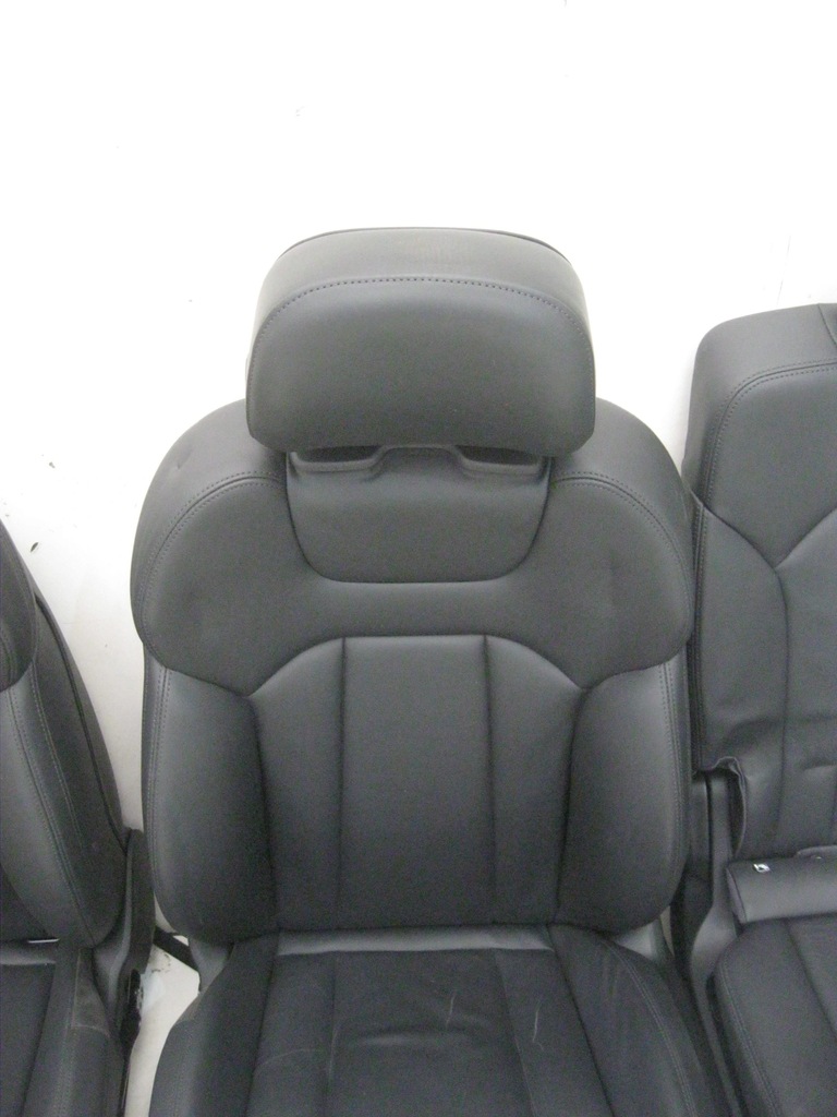 фото №10, Audi q7 4m сидіння сидіння оббивка тунель шкіра