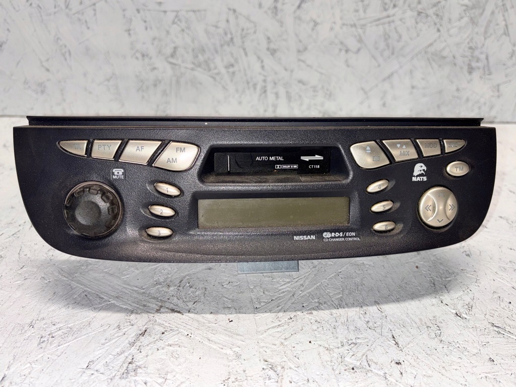 фото №1, Радіо касетний nissan almera tino 28113bu015 02-