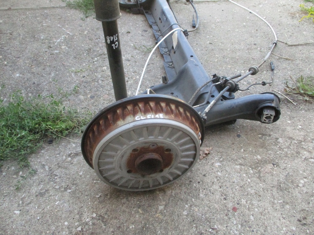 фото №3, Renault clio v oś балка подвеска задняя 19-24 rok