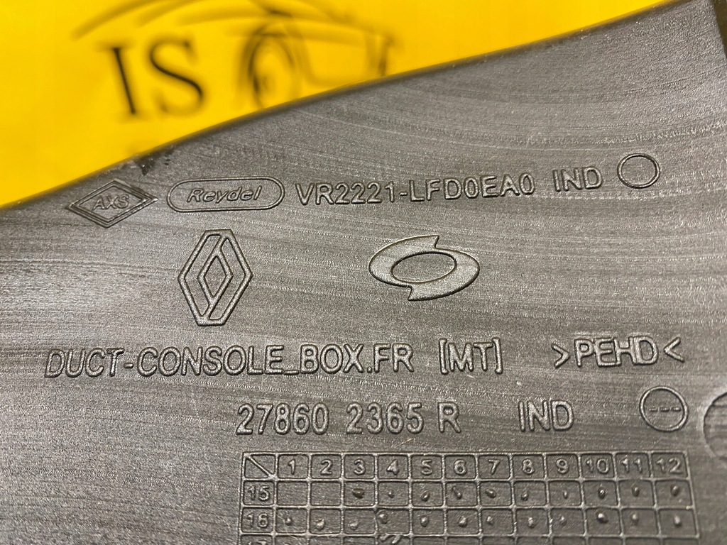 фото №3, Труба тунель канал повітря renault talisman