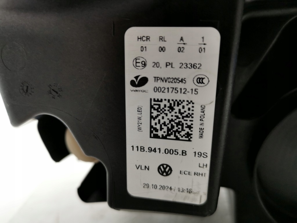фото №8, Лампа фара full led ліва перед vw id.4 11b941005b nowa оригінальна