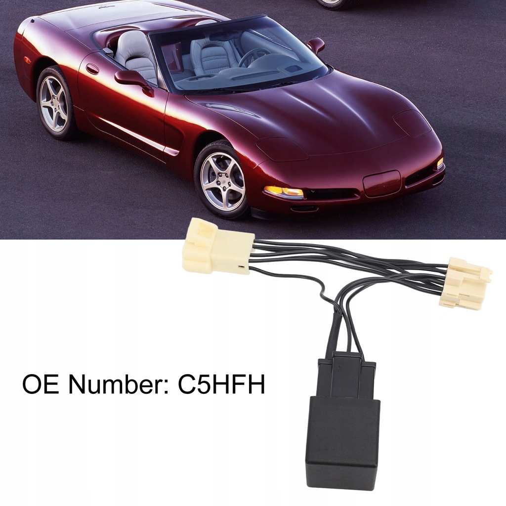 фото №12, Corvette c5 жгут штекер света лампы задняя