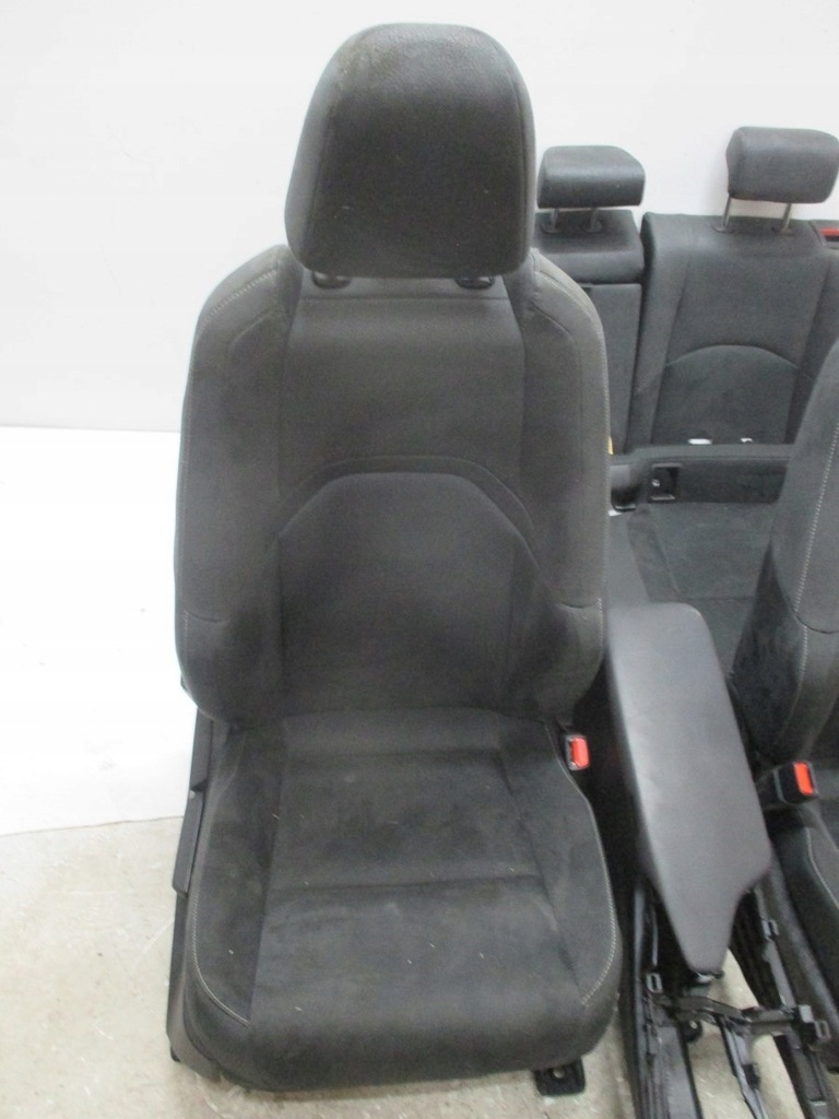 фото №6, Обивка кожа сиденья lexus ux alcantara