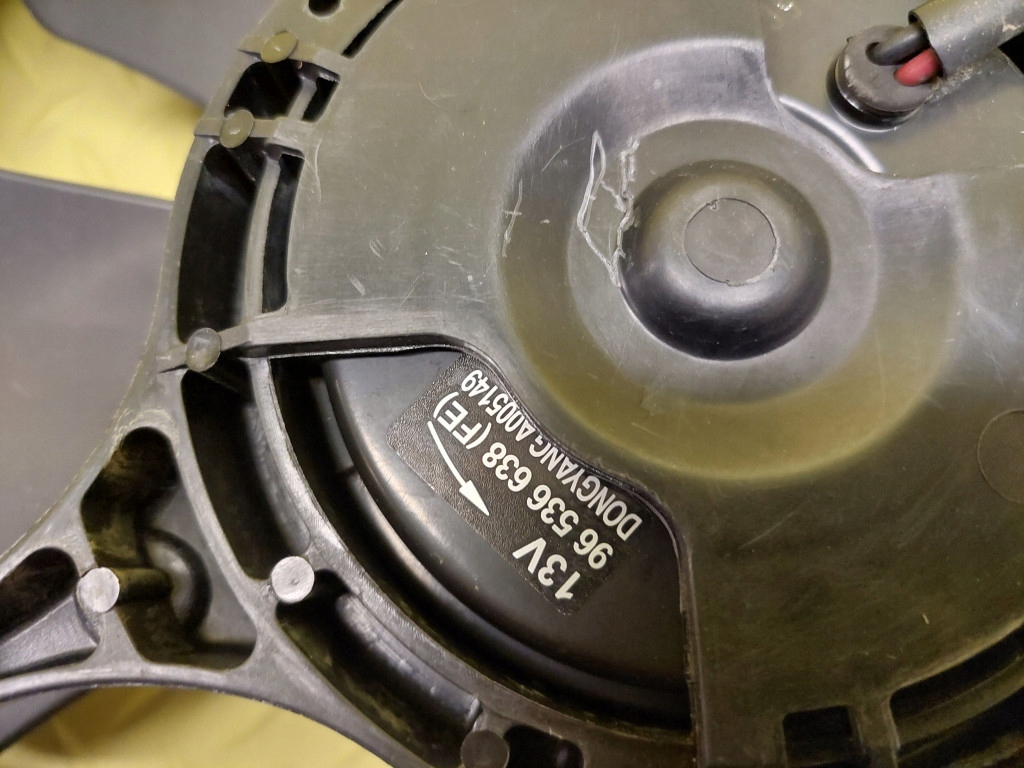 фото №8, Chevrolet spark ii 1.2 вентилятор радиатора 96536638