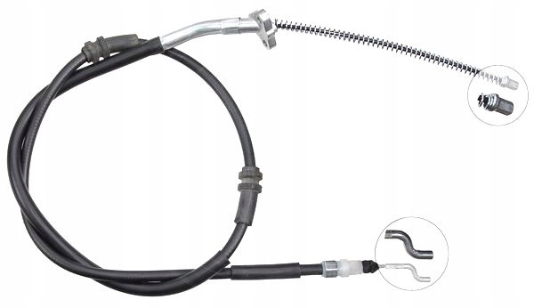 фото №1, Трос тормоза ручного vw amarok 11- задняя