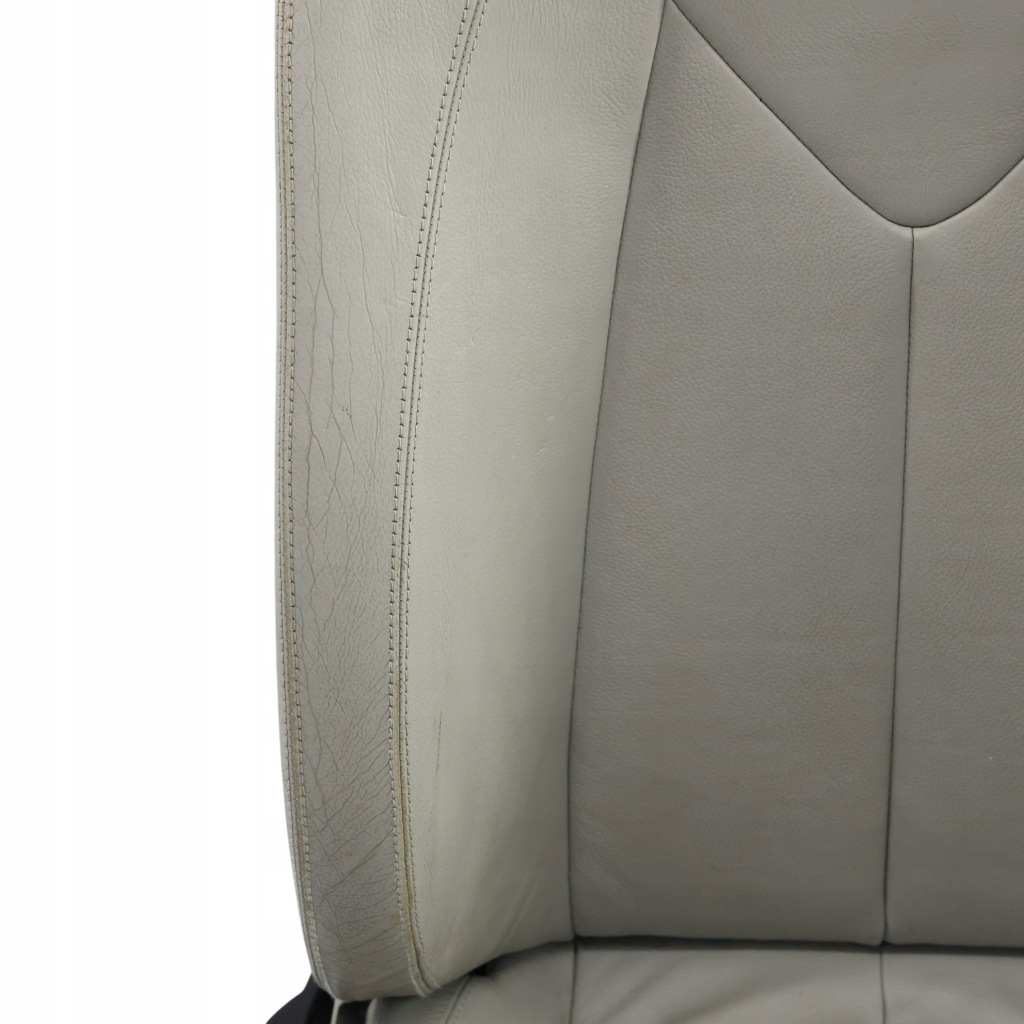 фото №10, Mercedes r171 передний сиденье кожаный szary правый перед