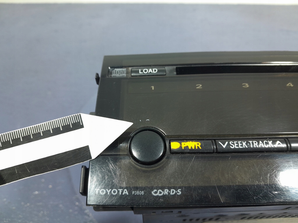 фото №8, Toyota prius ii 03- радіо радіопрогравач cd 86120-47231