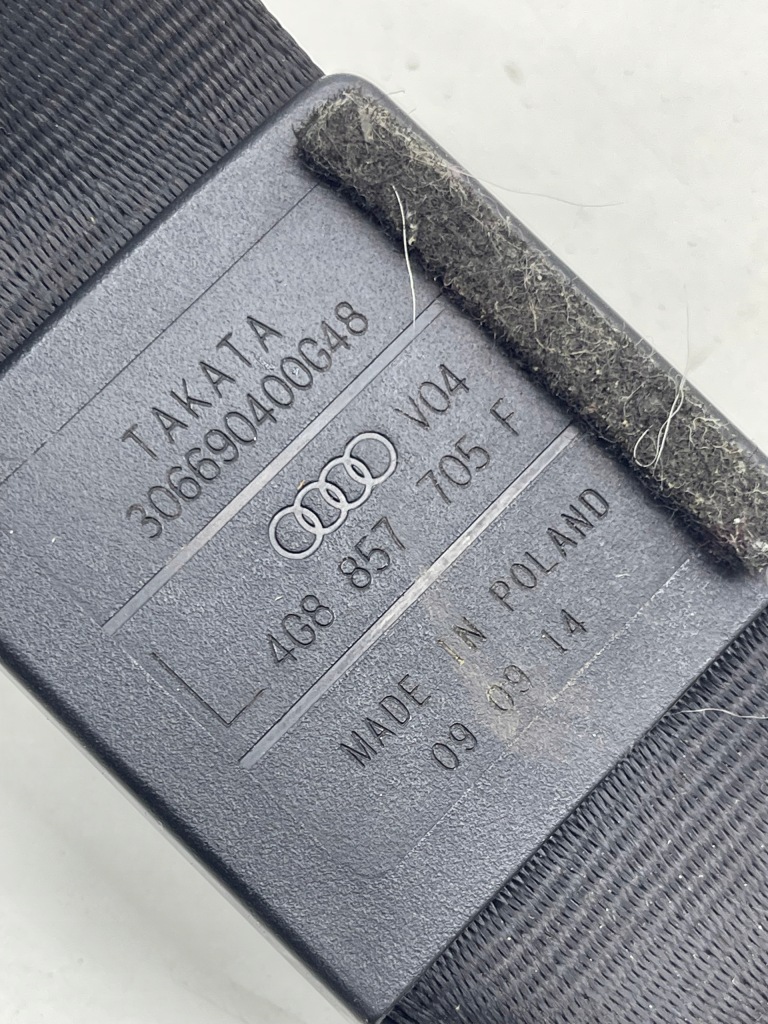 Audi a6 c7 ремінь безпеки ліве перед передній оригінал! Оригінал