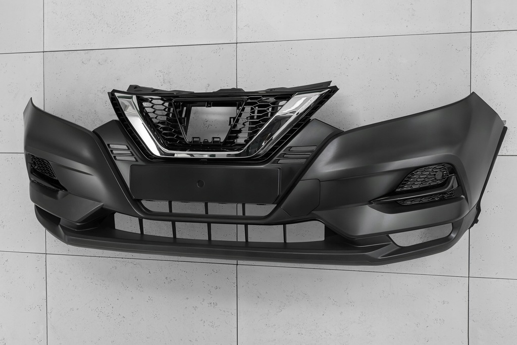 фото №7, Nissan qashqai j11 17-20 kompletny бампер с pdc решётка радиатора лампы 62022hv00h