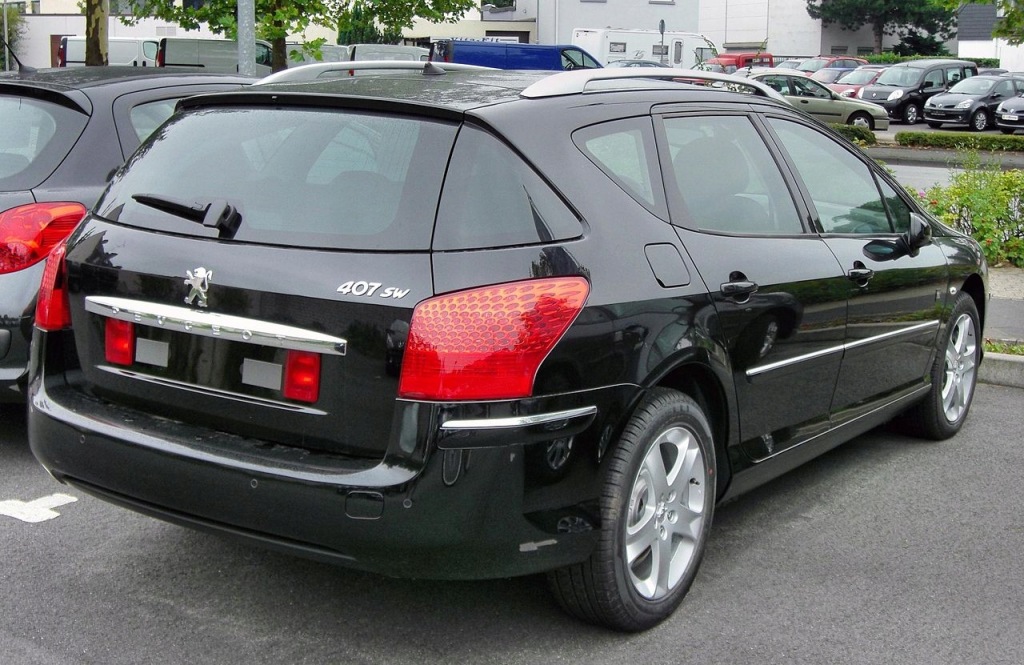 Peugeot 407 04-11 ручка наружная левая задняя Оригинал
