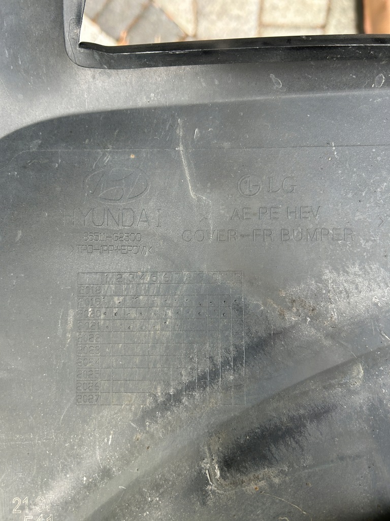 фото №14, Hyundai ioniq lift 19-22 бампер перед