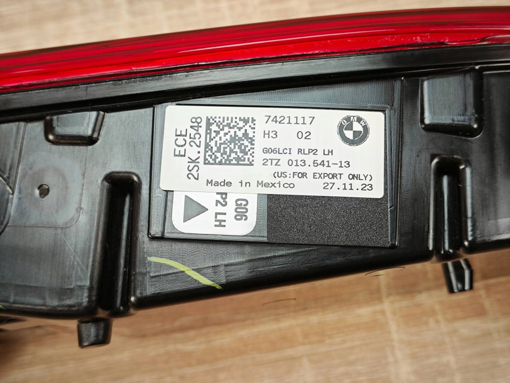 Купити Оригінальна фара кришки led лівий задній bmw x6 g06 lci f96 7421117 10km європа
