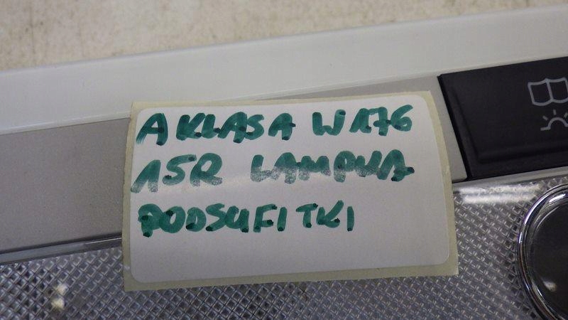 Купити Лампа освітлення обшивки стелі mercedes w176 рестайлінг  лампа обшивки стелі w176