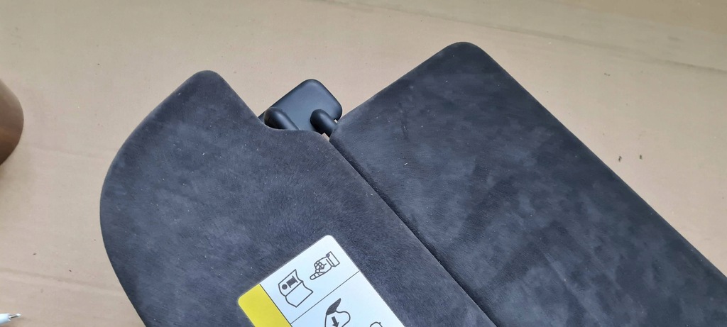 фото №15, Sq7 4m q7 защита солнцезащитная козырёк правый перед alcantara 4m0858834b