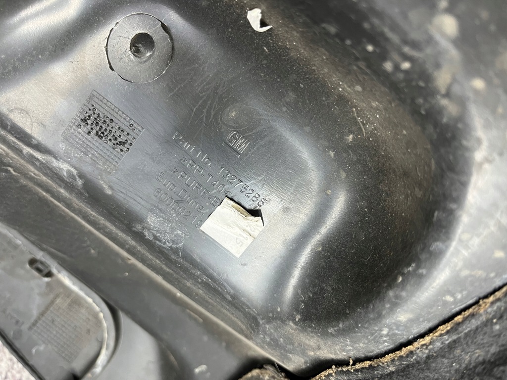 фото №9, Захист жабо верхній нижня жабо прокладка opel meriva b ii lift org