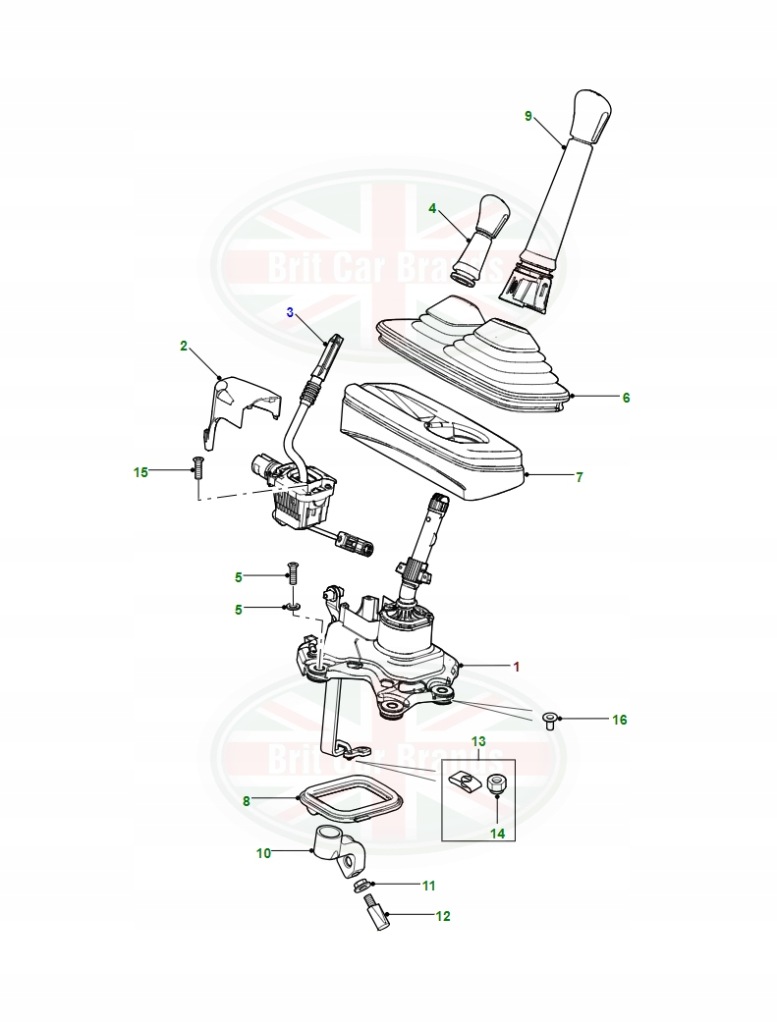 фото №2, Домкрат переключения передач land rover defender tsc500020 7h127k710aa