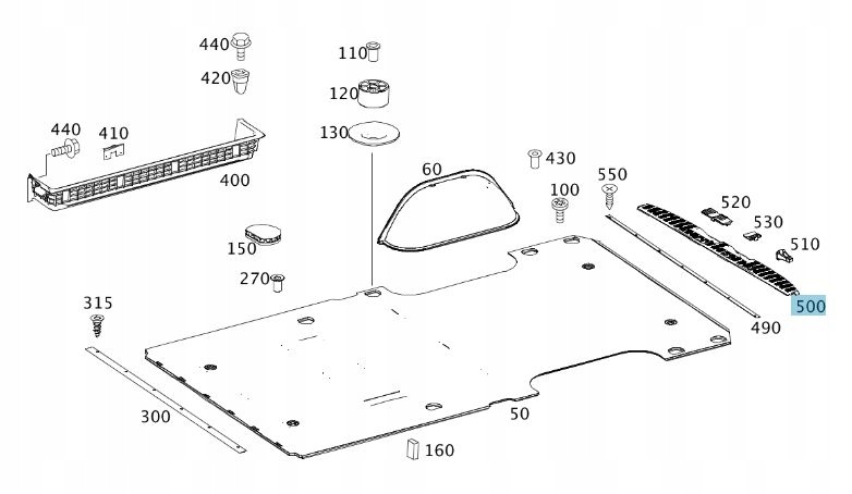 фото №3, Молдинг порог дверь задняя mercedes sprinter 906 06-