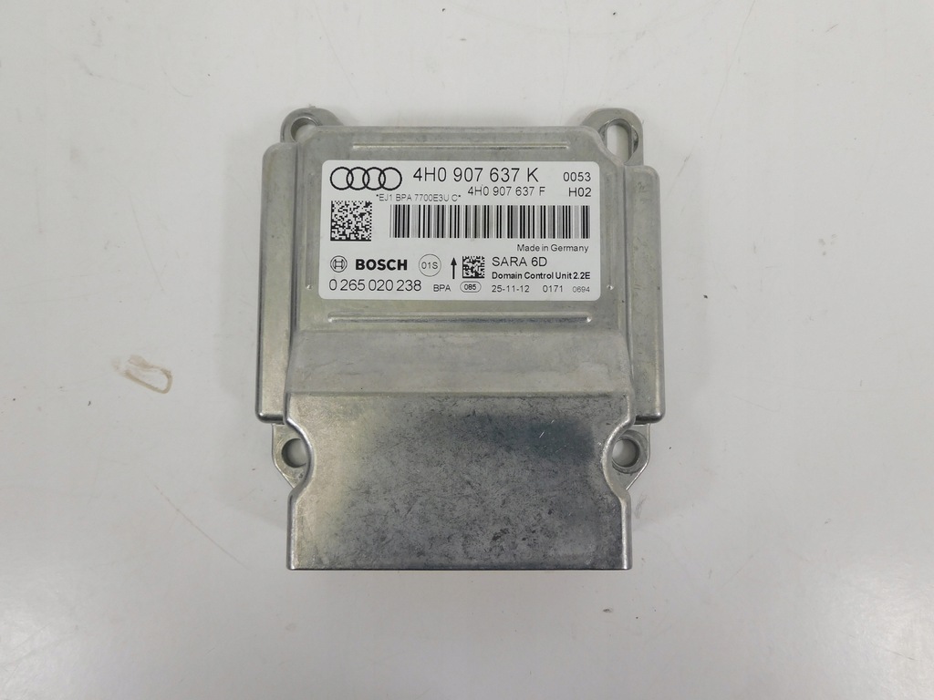фото №1, Датчик подушка безпеки 4h0907637k audi a8 d4