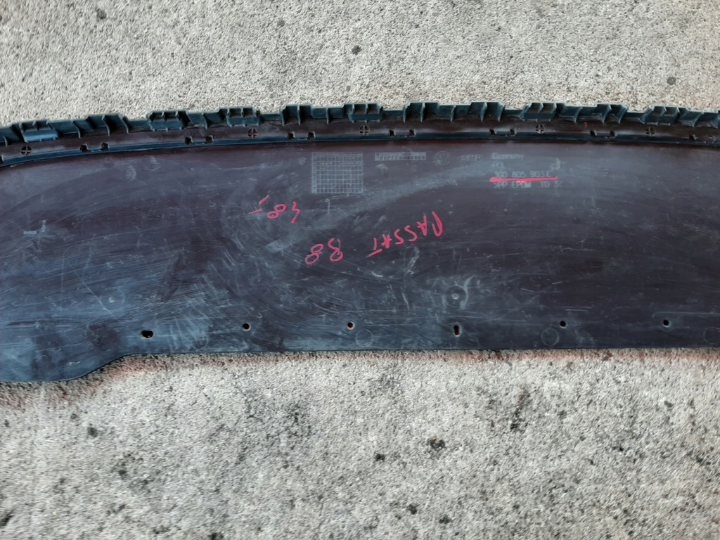 фото №8, Vw passat b8 спойлер накладка бампера перед 3g0805903e