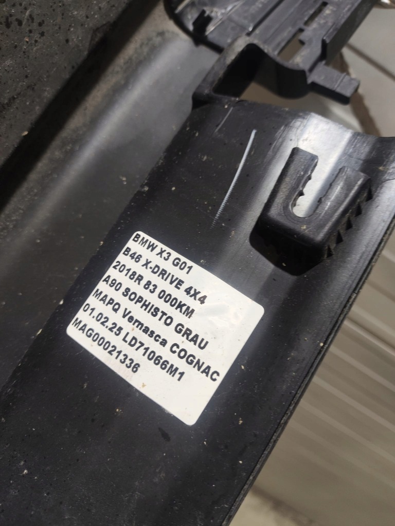 Bmw x3 g01 накладка поріг права поріг правий накладка led лампа 51777400676 Зі Шроту