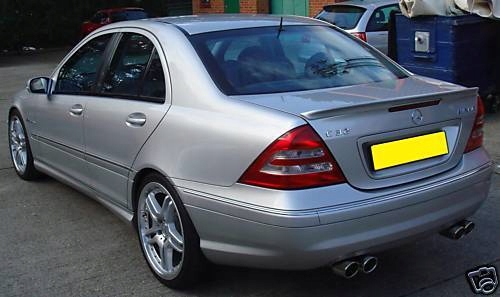 фото №1, Mercedes c-klasa w203 спойлер спойлер amg