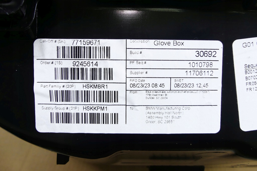 фото №12, Bmw x3 g01 lci 20dx xdrive m-pakiet 23r. 18km бардачок пасажира europa ідеальний стан