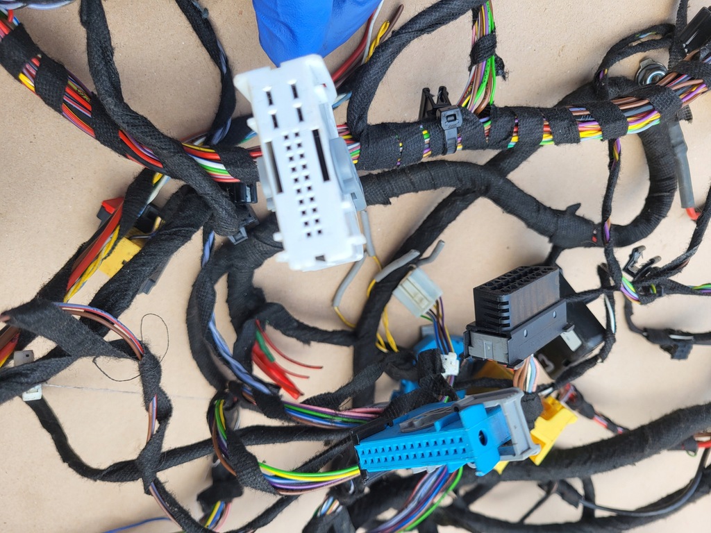 фото №8, Джгут електропроводка роз'єми дроти електричний mercedes c w205 оригінальний номер europa