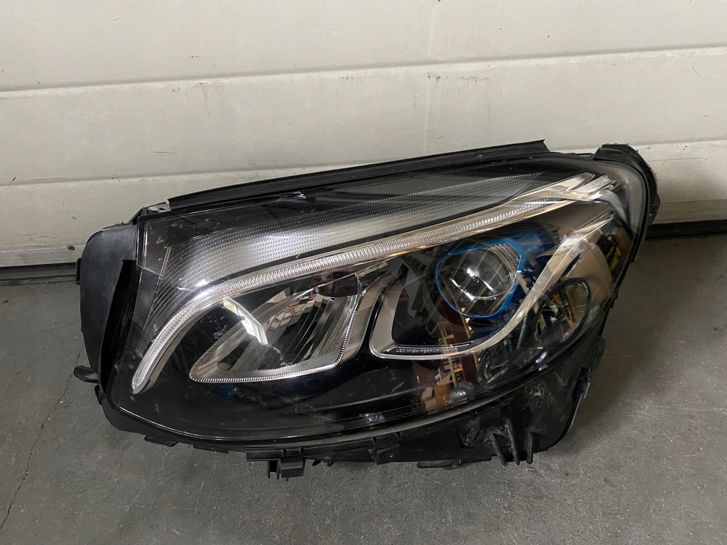 фото №1, Mercedes glc w 253 led performance ліва лампа гібрид