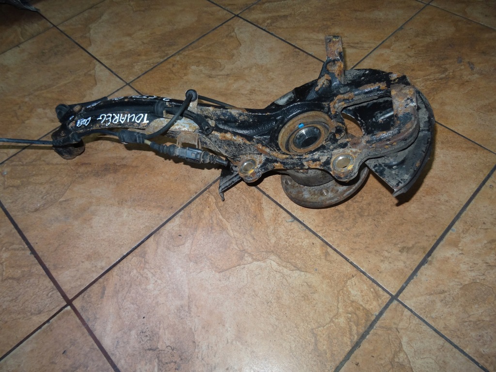 фото №6, Touareg 2.5tdi 04' поворотный кулак правый перед 7l6407258