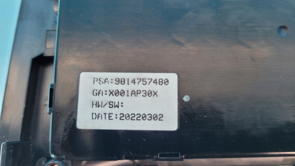 фото №14, Peugeot 508 ii 22r лампа стельовий освітлення кабіни 9813541277