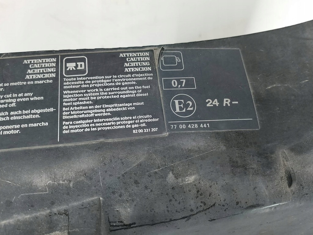 фото №8, Pas перед, підсилювач передній renault modus 8200331207 7700428441 1.5