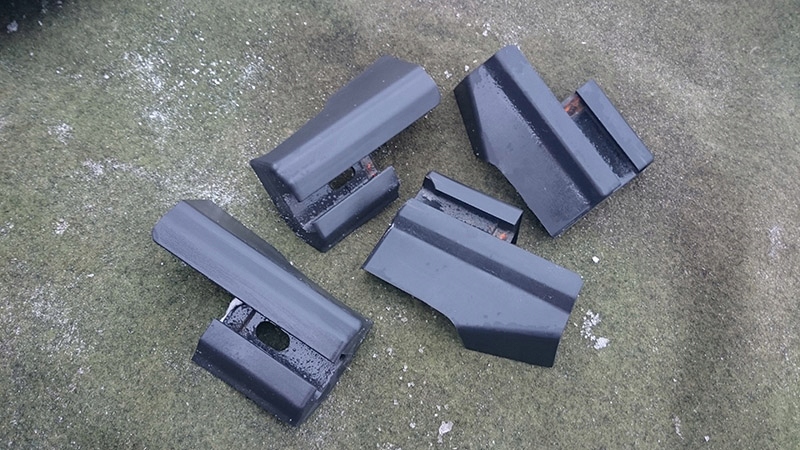 фото №1, Ford mustang 2014 заглушка пластик кронштейн