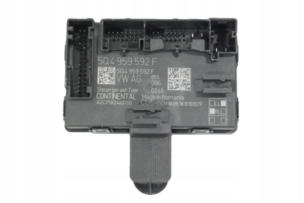 фото №1, Vw audi seat skoda модуль двері 5q4959592f
