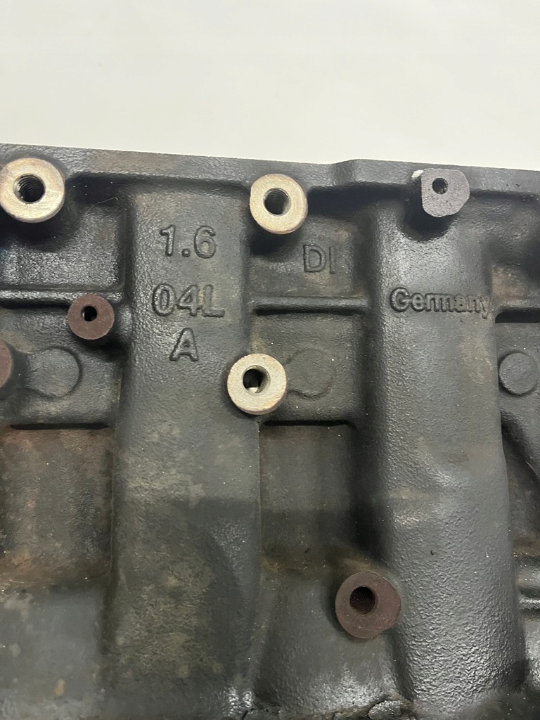 фото №10, Блок двигуна 1.6 tdi clh vw seat skoda audi 04l103011a номінал śląsk
