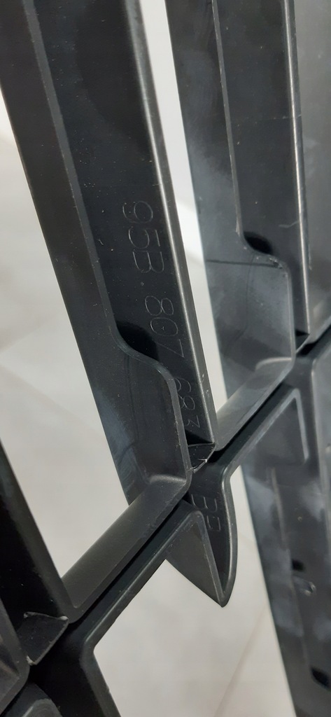 фото №6, Porsche macan 95b 2014-2018 передняя решётка бампера + воздуховод воздуха