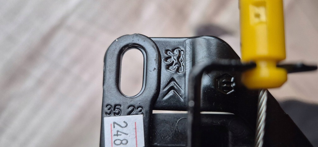 фото №7, Opel zafira d life 19- трос замка верхнего дверь правых задняя nowa org