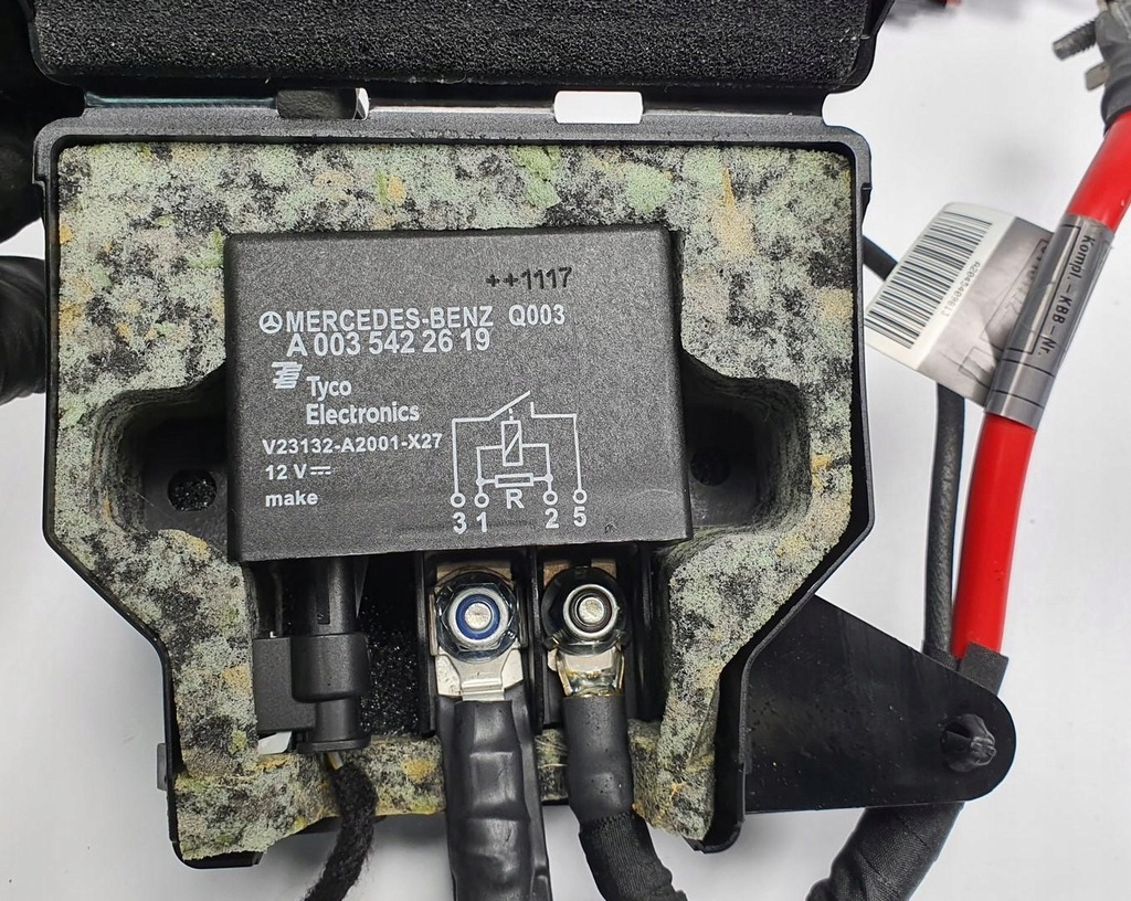фото №5, Модуль реле акумулятор mercedes w204 a1695450046 a0035422619