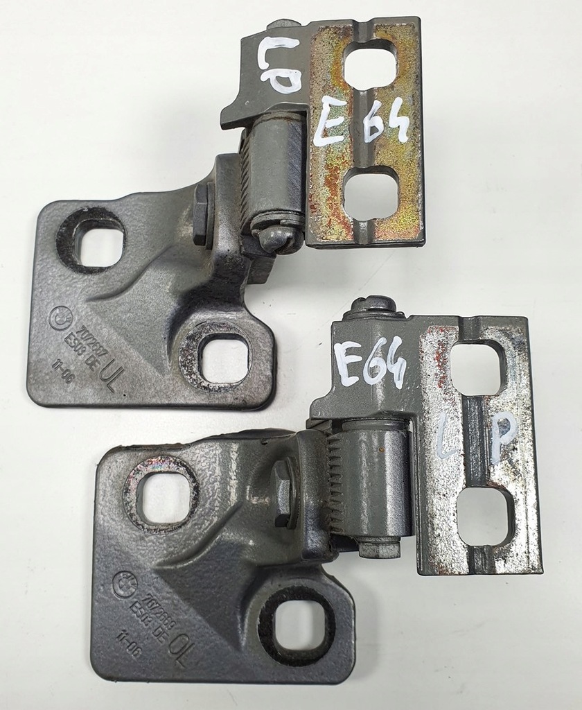 фото №1, Петлі двері ліва bmw 6 e63 7072667 пара