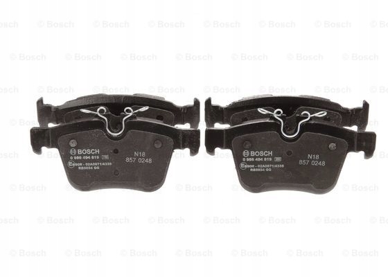 фото №2, 0986494819 bos тормозные колодки тормоза задняя