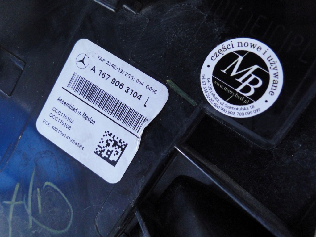 фото №8, Mercedes gle 167 w167 suv лампа задня ліва led