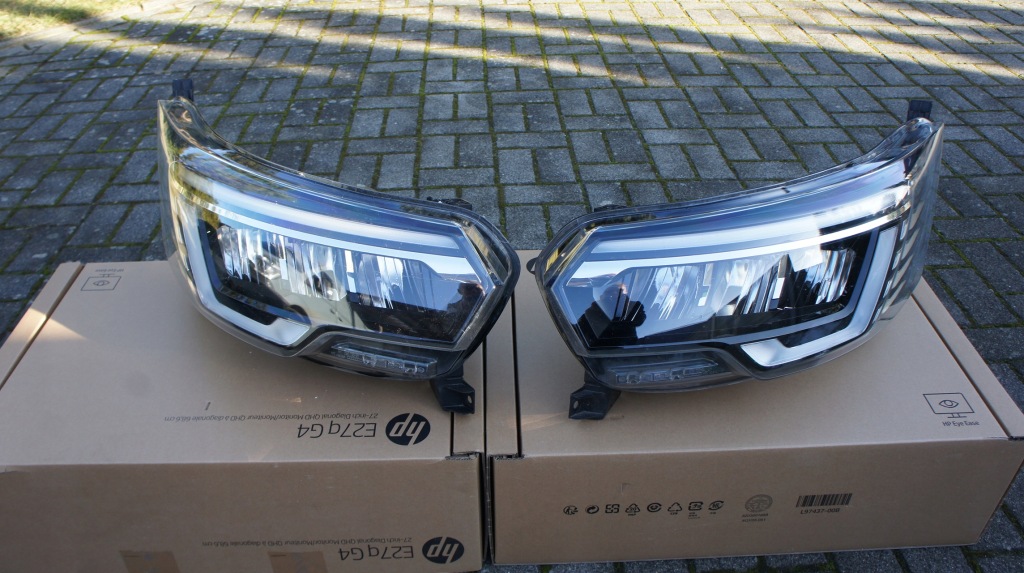 фото №1, Передняя левая правая лампа renault trafic iii lift iv full led